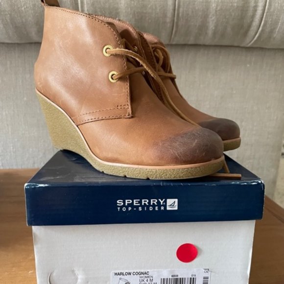 Sperry Booties Size 6/12 - Picture 3 of 11